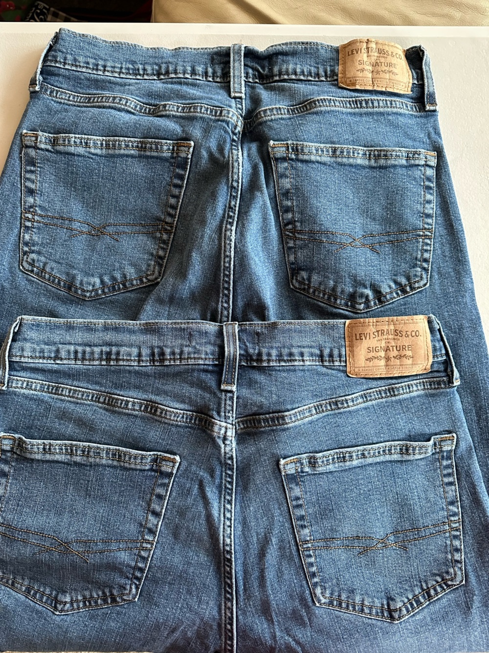 Levi's Men's Blue Straight Fit Jeans 31x30